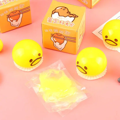 Puking Egg Yolk Stress Ball