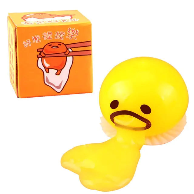 Puking Egg Yolk Stress Ball