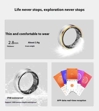 Smart Health Ring - Stay Fit Daily