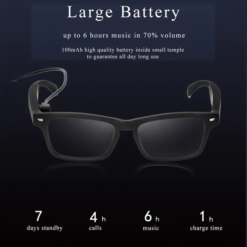 Smart Glasses Wireless Bluetooth 5.0 Sunglasses